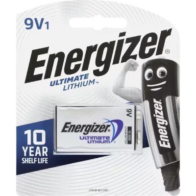 Image for ENERGIZER ULTIMATE LITHIUM  BATTERY 9V 1 PK L522RP1T from SBA Office National - Darwin